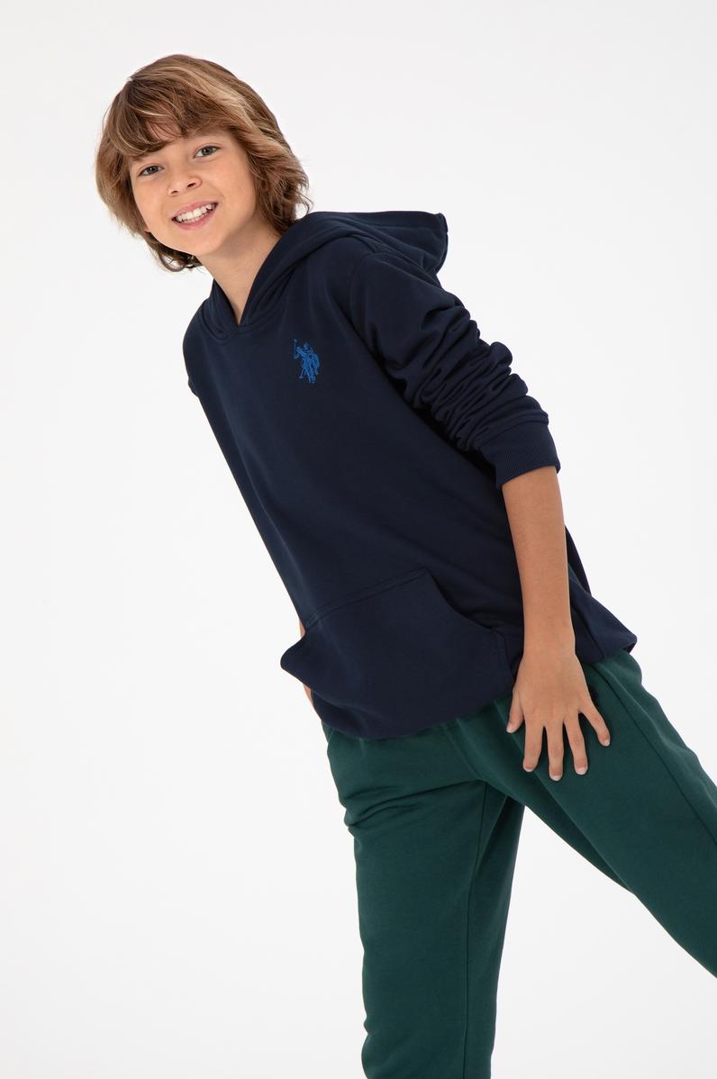 Erkek Çocuk Lacivert Basic Sweatshirt