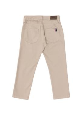 Erkek Çocuk Koyu Bej Kanvas Pantolon - 50298539043