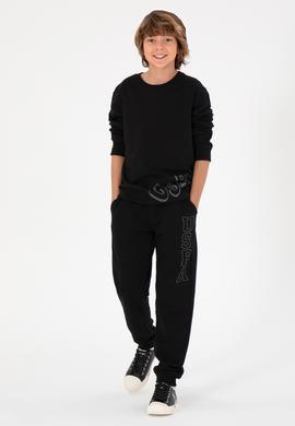 Erkek Çocuk Siyah Eşofman Altı - 50293562005