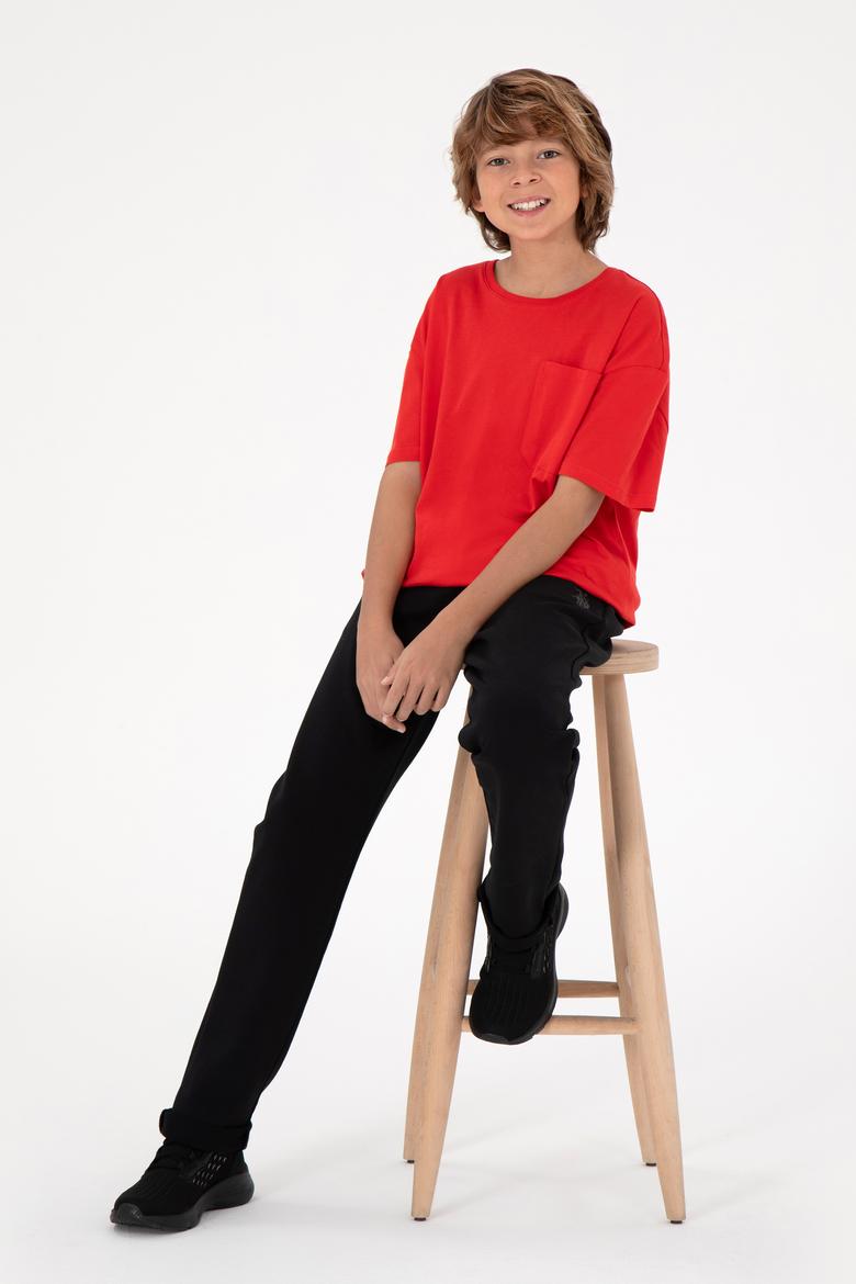 Erkek Çocuk Siyah Eşofman Altı