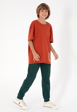 Erkek Çocuk Koyu Yeşil Eşofman Altı - 50293482105