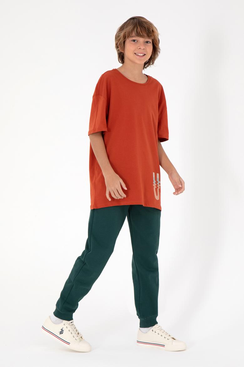 Erkek Çocuk Koyu Yeşil Eşofman Altı - 50293482105