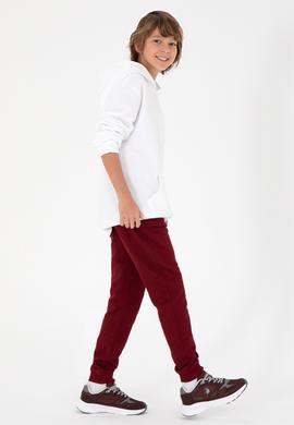 Erkek Çocuk Bordo Eşofman Altı - 50293482082