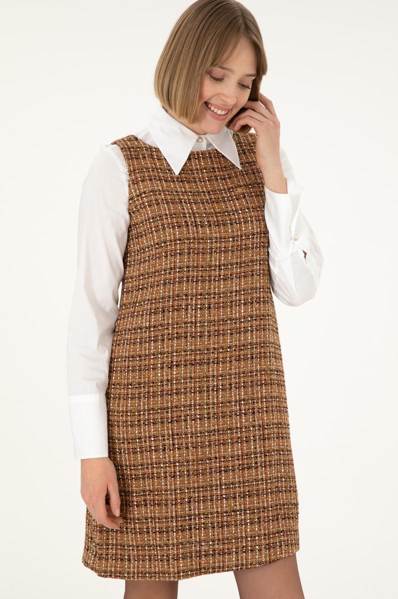 Kadın Coconut Mini Boy Dokuma Elbise