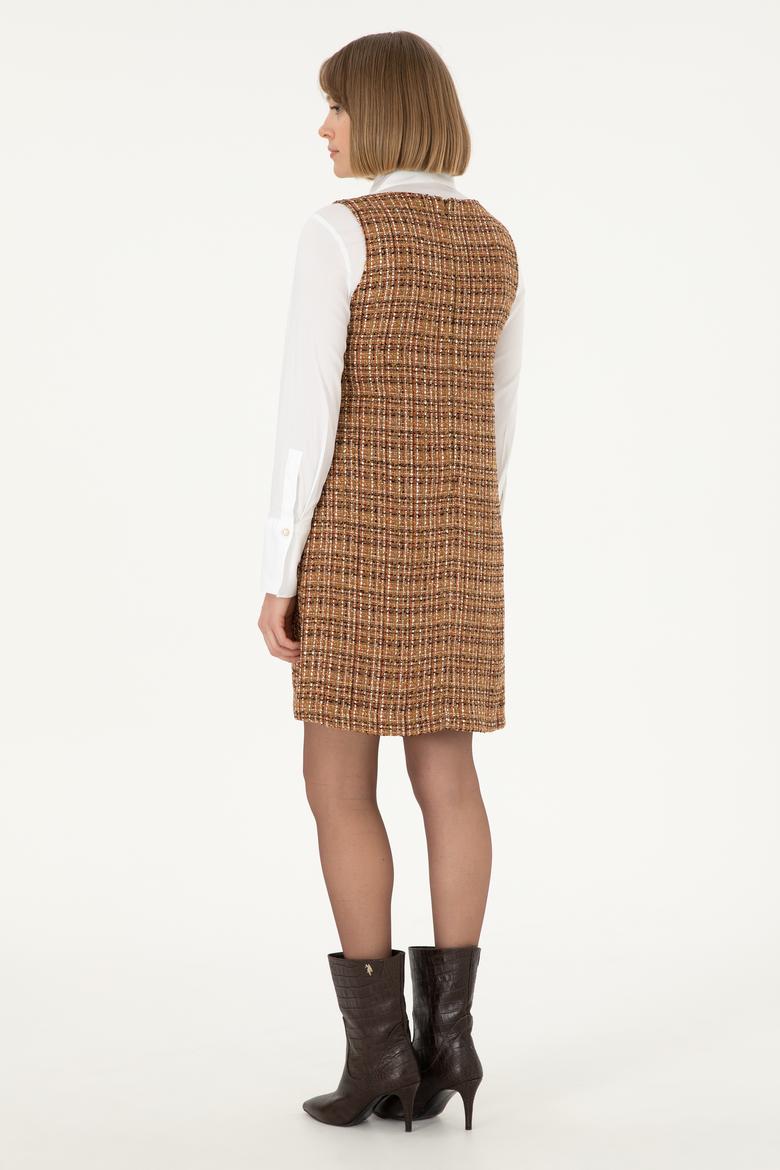 Kadın Coconut Mini Boy Dokuma Elbise - 50290360035