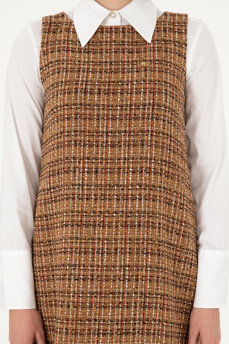 Kadın Coconut Mini Boy Dokuma Elbise - 50290360035