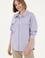 Kadın Lila Örme Gömlek