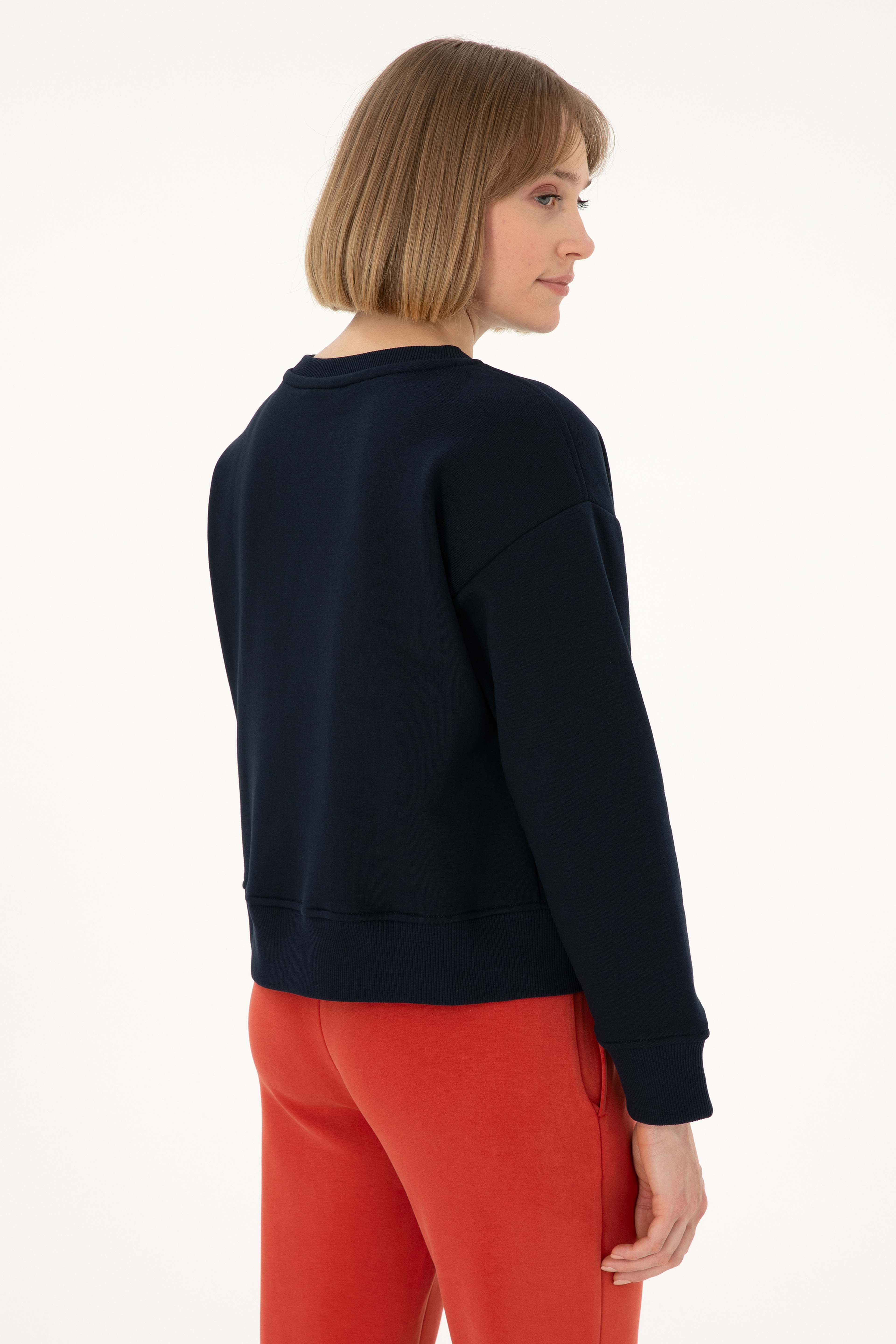 Kadın Lacivert Sweatshirt