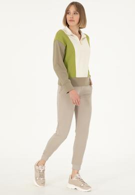 Kadın Fıstık Yeşili Sweatshirt - 50291260013