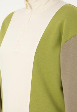 Kadın Fıstık Yeşili Sweatshirt - 50291260013