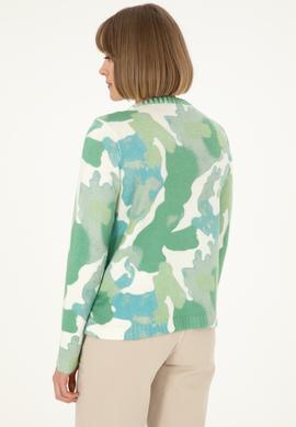 Kadın Mint Bisiklet Yaka Kazak - 50293091018