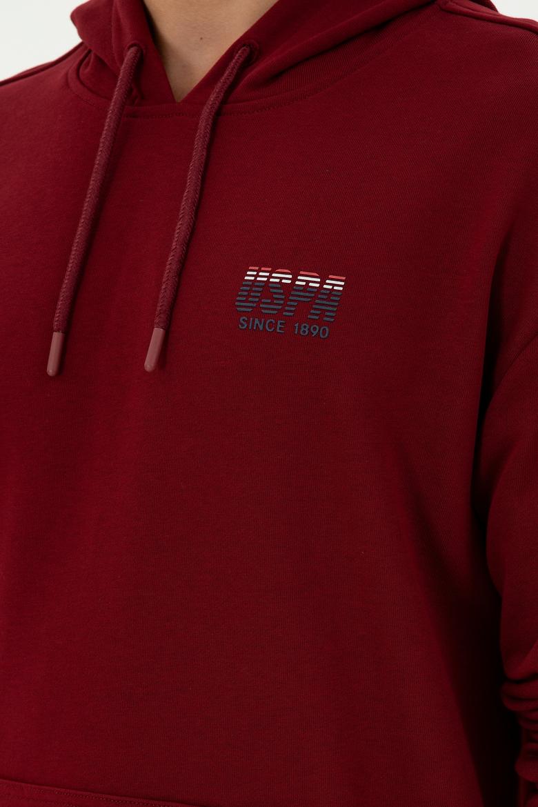 Erkek Bordo Sweatshirt - 50293442036