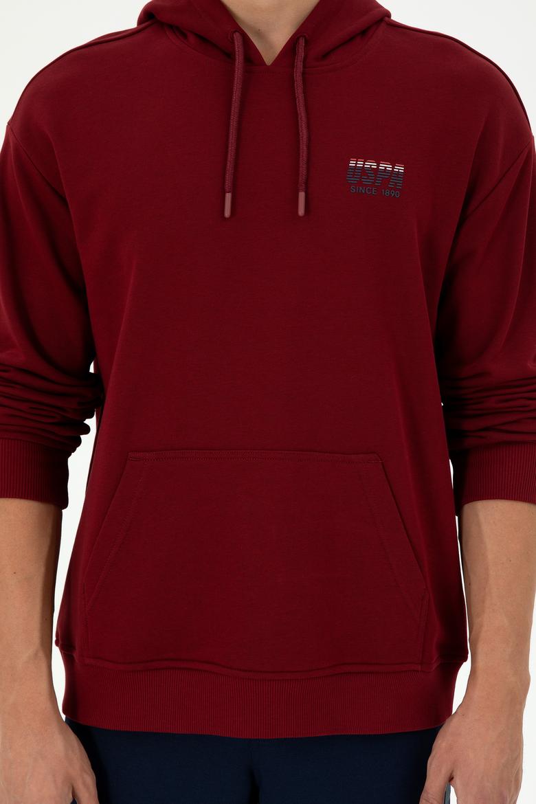 Erkek Bordo Sweatshirt - 50293442036
