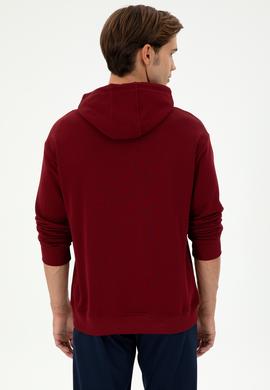 Erkek Bordo Sweatshirt - 50293442036