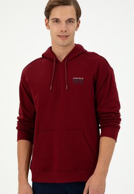 Erkek Bordo Sweatshirt - 50293442036