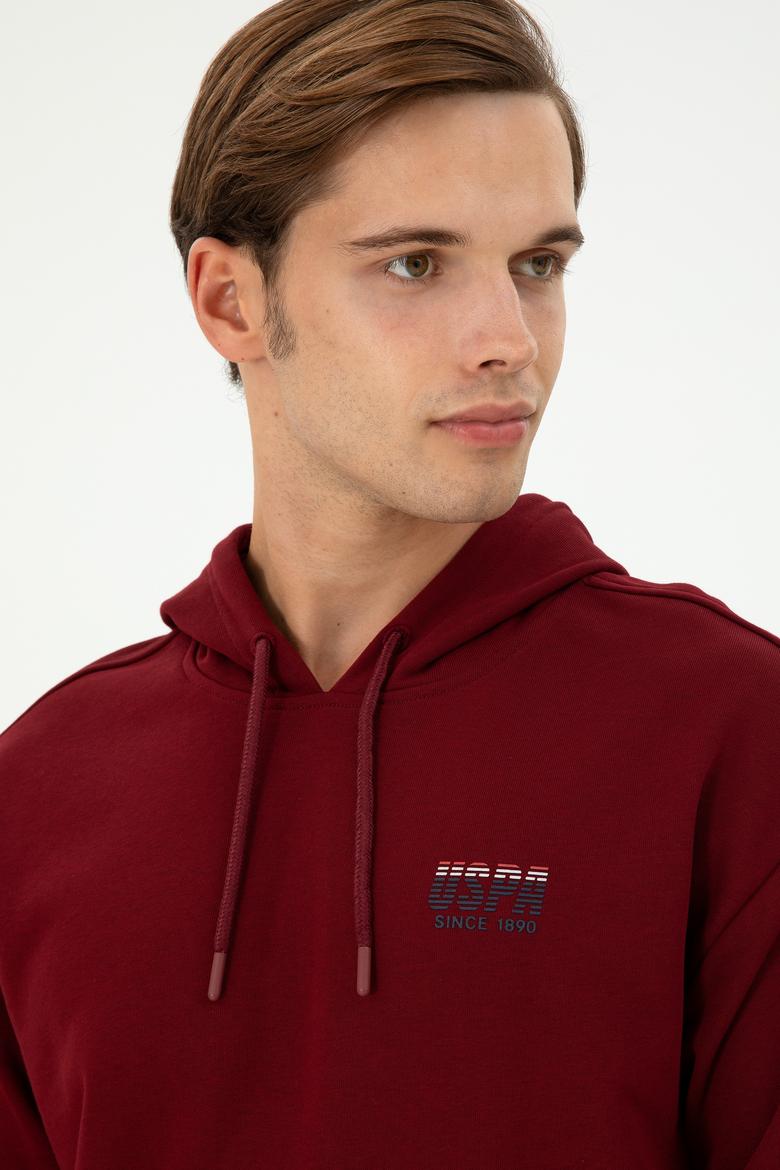 Erkek Bordo Sweatshirt - 50293442036