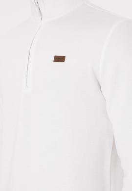 Erkek Ekru Basic Sweatshirt - 50298243041