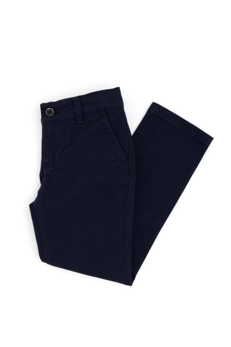Erkek Çocuk Lacivert Kanvas Pantolon - 50298565020