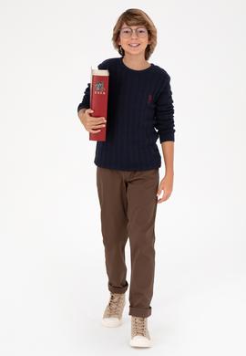 Erkek Çocuk Coconut Kanvas Pantolon - 50298539055