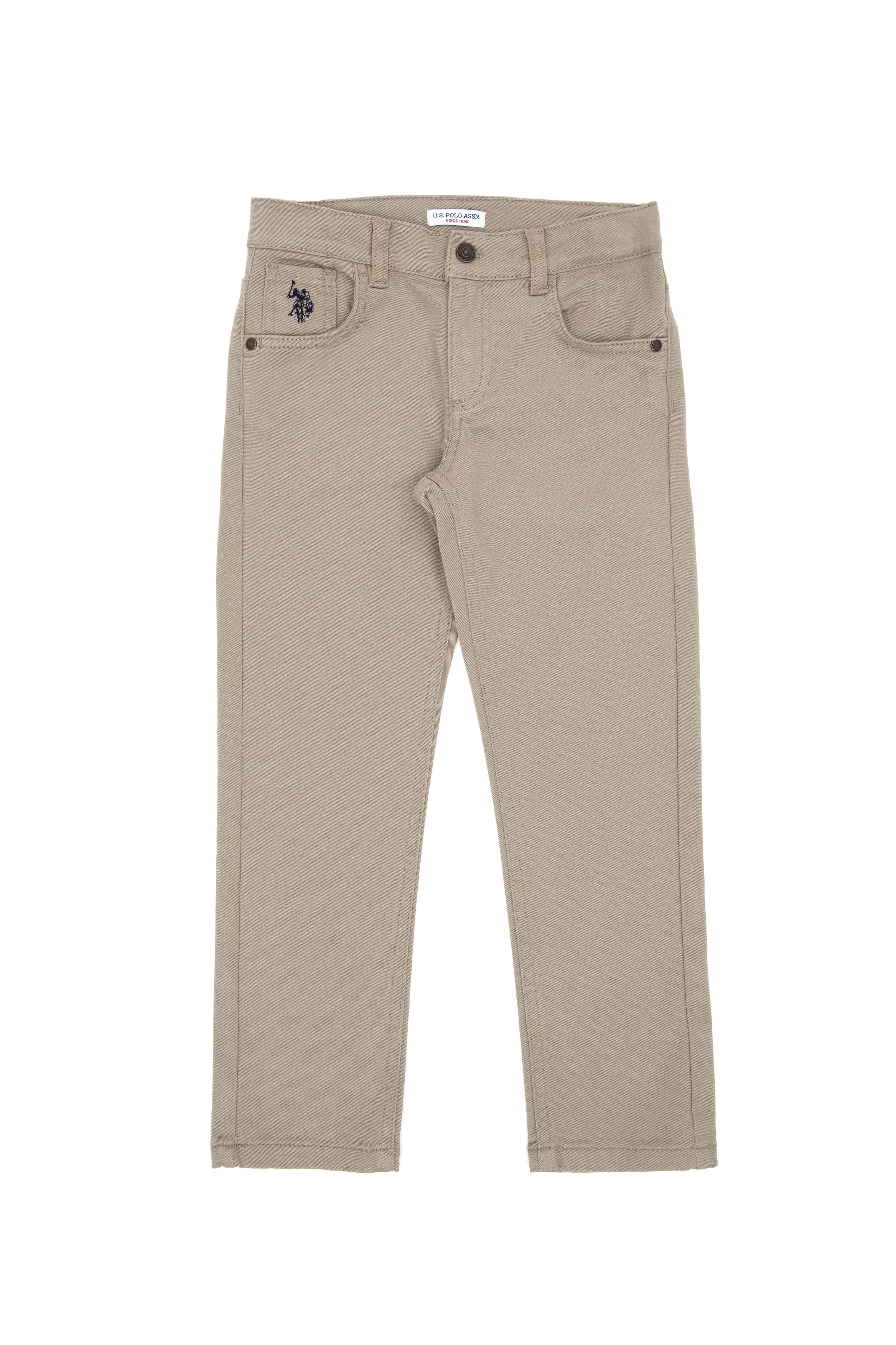 Erkek Çocuk Açık Haki Kanvas Pantolon - Image 4