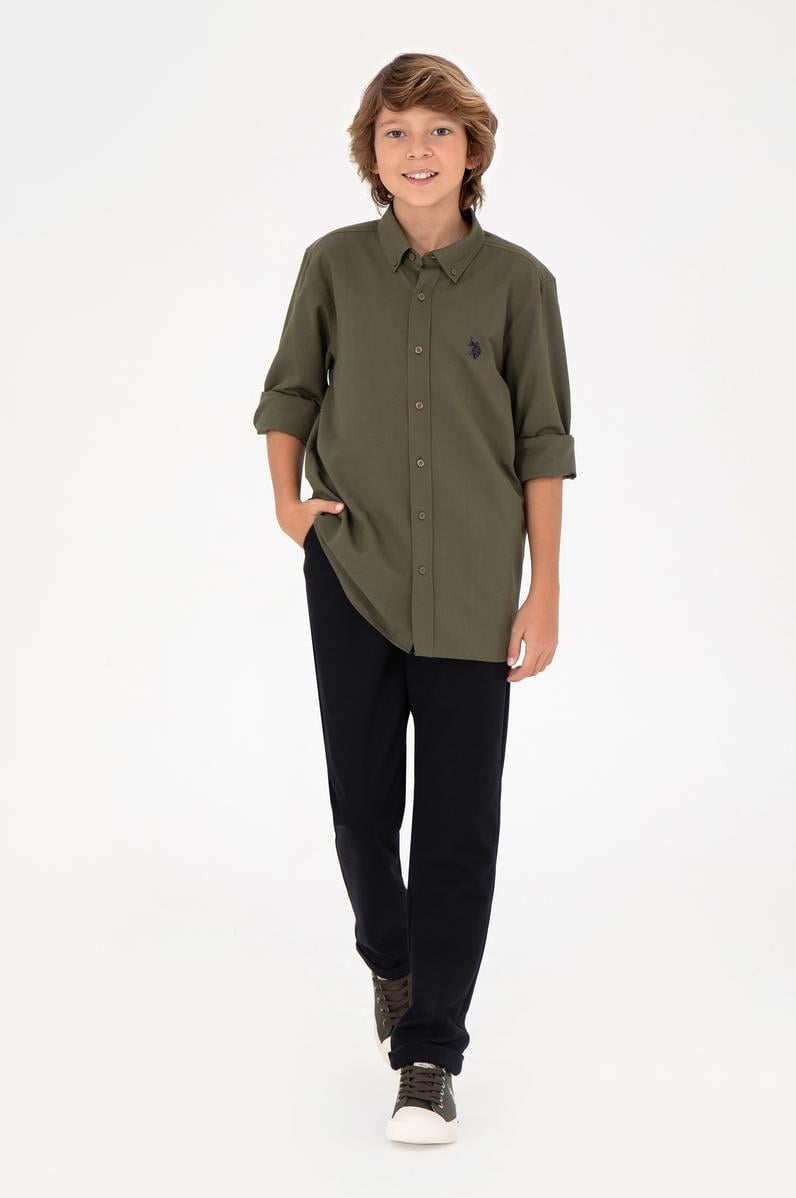 Erkek Çocuk Lacivert Kanvas Pantolon