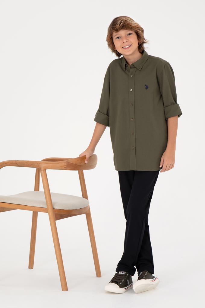 Erkek Çocuk Lacivert Kanvas Pantolon