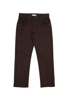 Erkek Çocuk Kahverengi Kanvas Pantolon - 50298564035