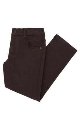 Erkek Çocuk Kahverengi Kanvas Pantolon - 50298564035