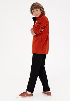 Erkek Çocuk Siyah Kanvas Pantolon - 50298539011