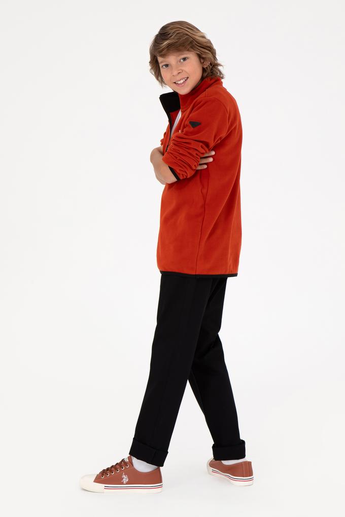 Erkek Çocuk Siyah Kanvas Pantolon