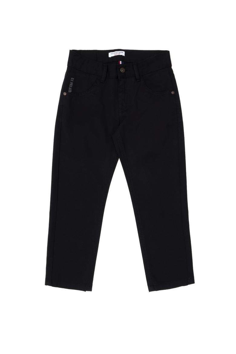 Erkek Çocuk Siyah Kanvas Pantolon - 50298539011