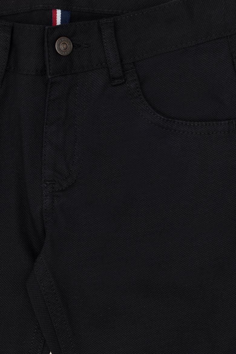 Erkek Çocuk Siyah Kanvas Pantolon - 50298539011