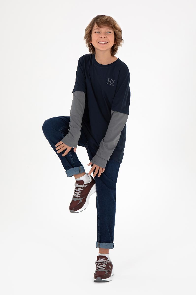 Erkek Çocuk Lacivert Tişört