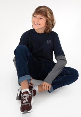 Erkek Çocuk Lacivert Tişört - 50295551014