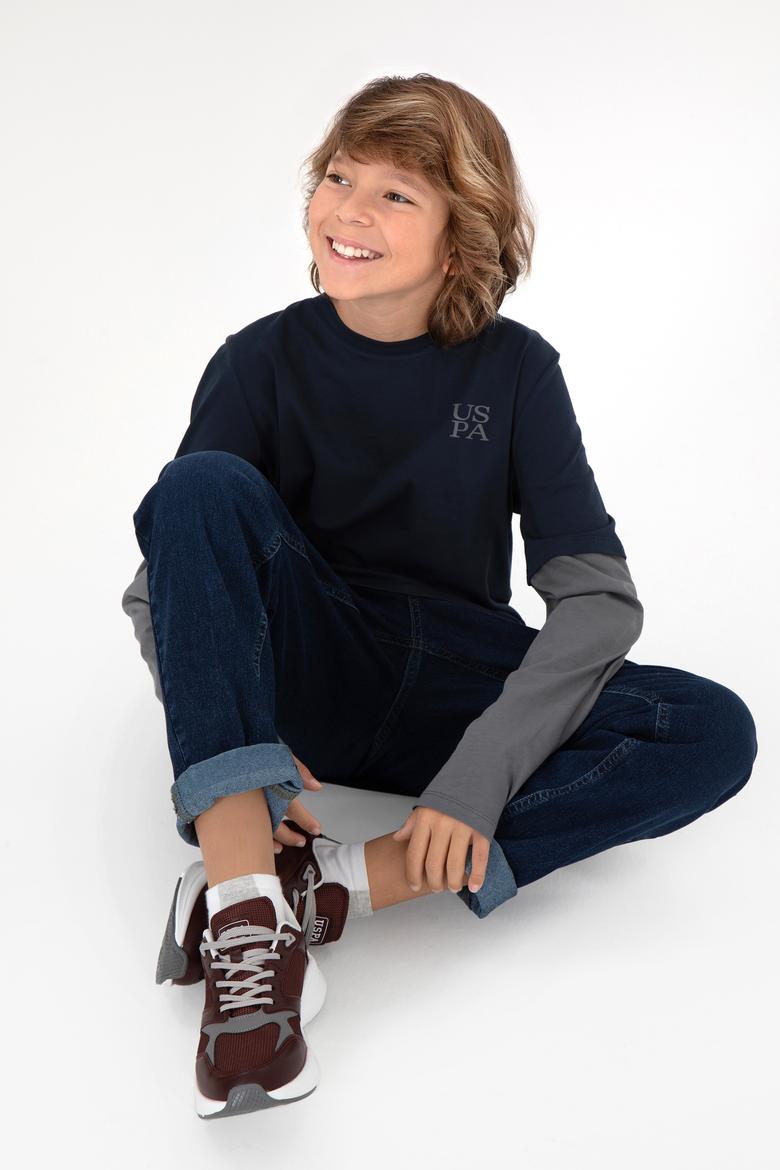 Erkek Çocuk Lacivert Tişört