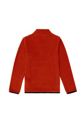 Erkek Çocuk Yarım Fermuarlı Kiremit Polar Sweatshirt - 50298060083