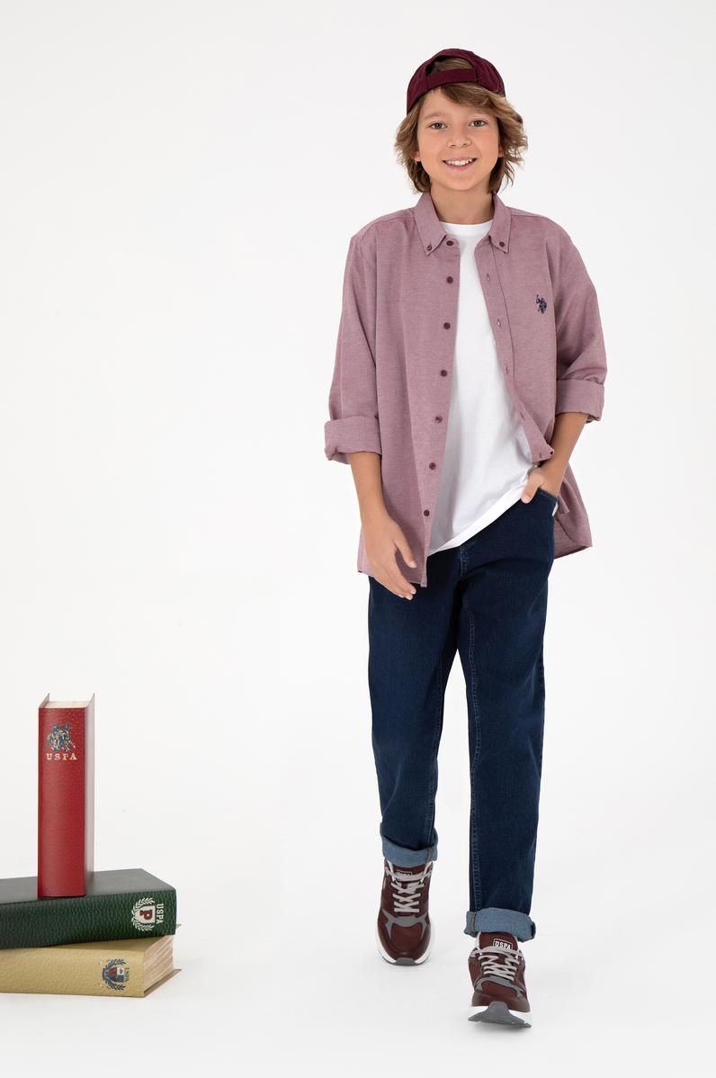 Erkek Çocuk Mavi Jean Pantolon