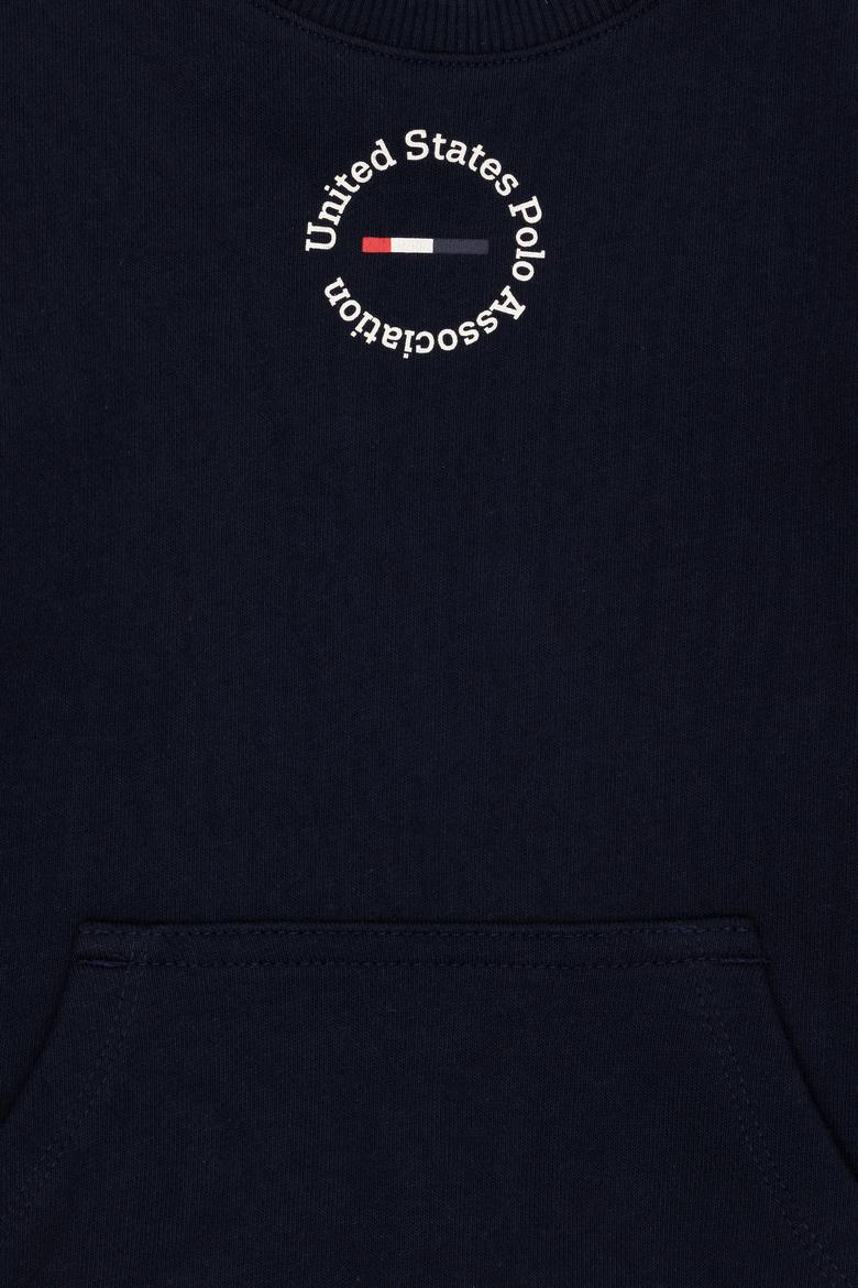 Erkek Çocuk Lacivert Basic Bisiklet Yaka Sweatshirt - 50293592018