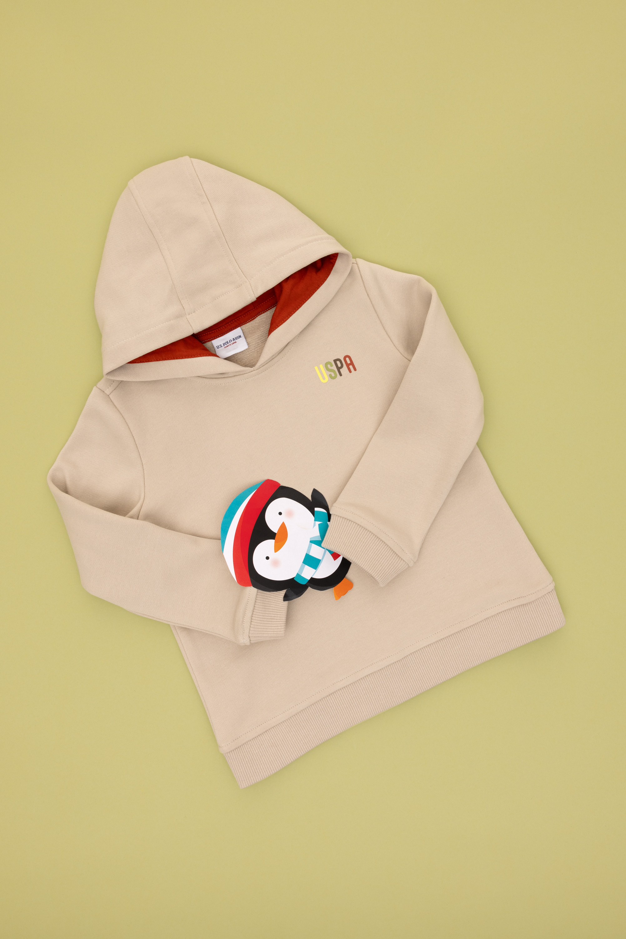 Erkek Çocuk Taş Kapüşonlu Sweatshirt - Image 4