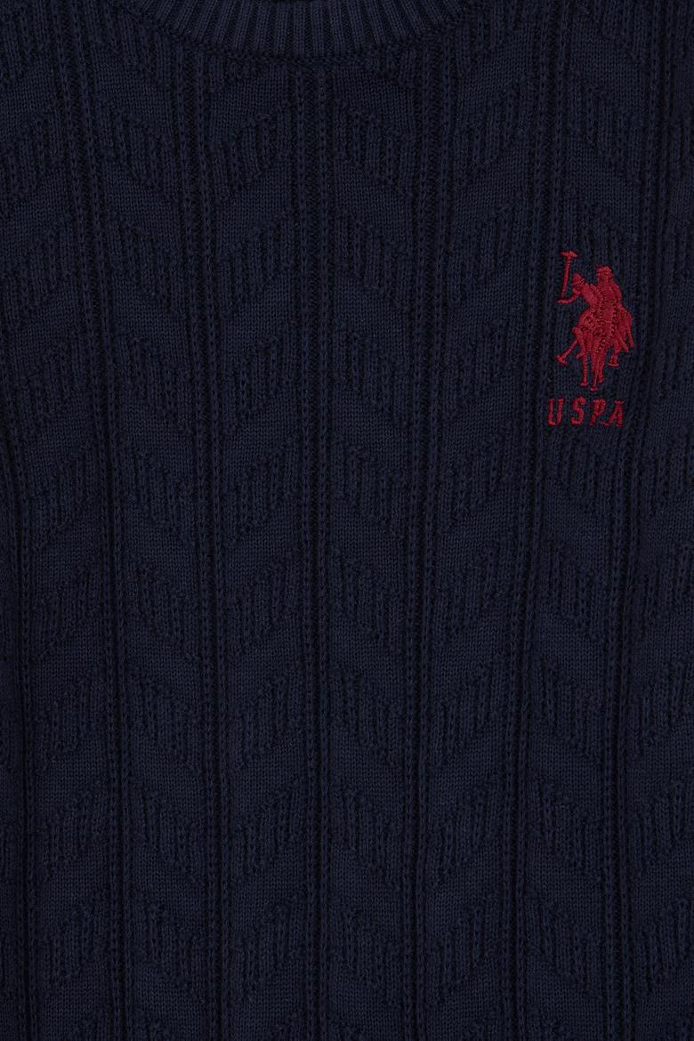 Erkek Çocuk Lacivert Basic Bisiklet Yaka Kazak - 50293551007