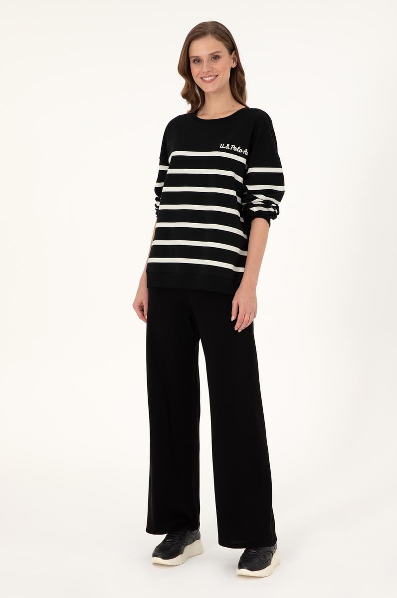 Kadın Siyah Triko Pantolon