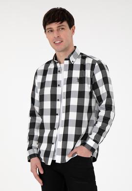 Erkek Siyah Uzun Kollu Gömlek - 50296595014