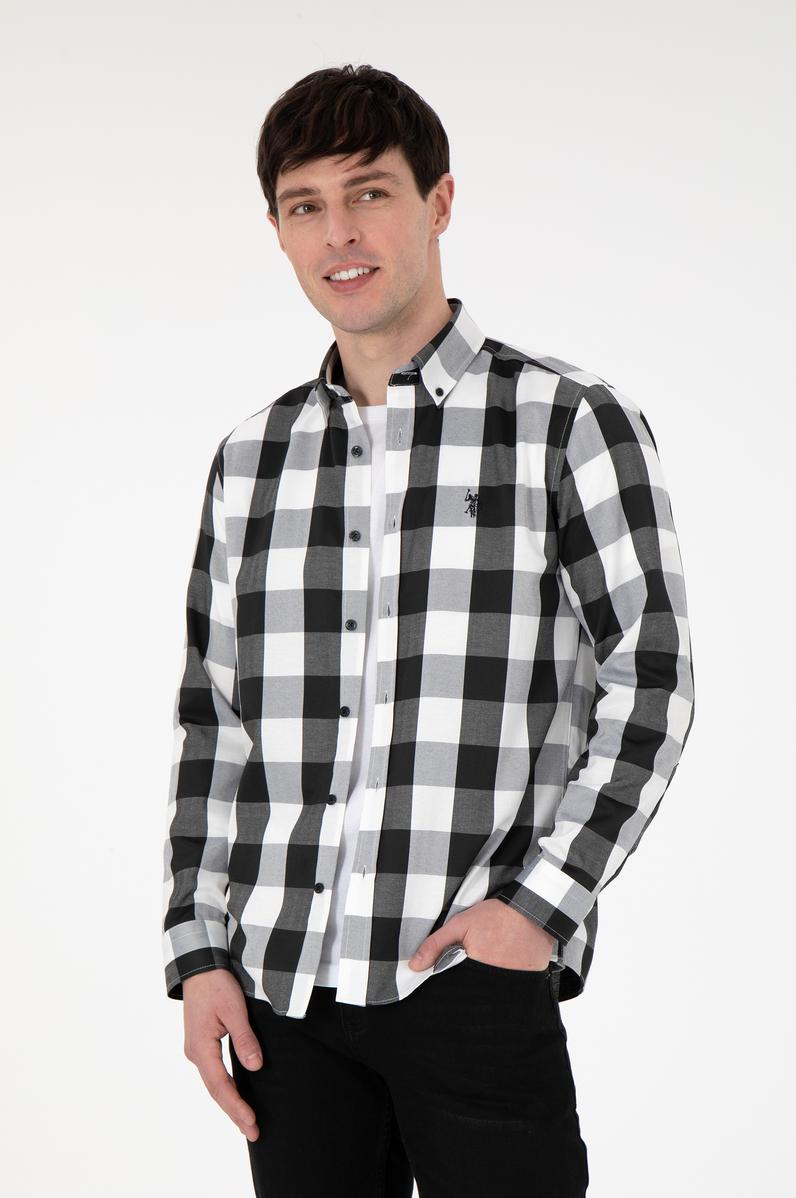 Erkek Siyah Uzun Kollu Gömlek