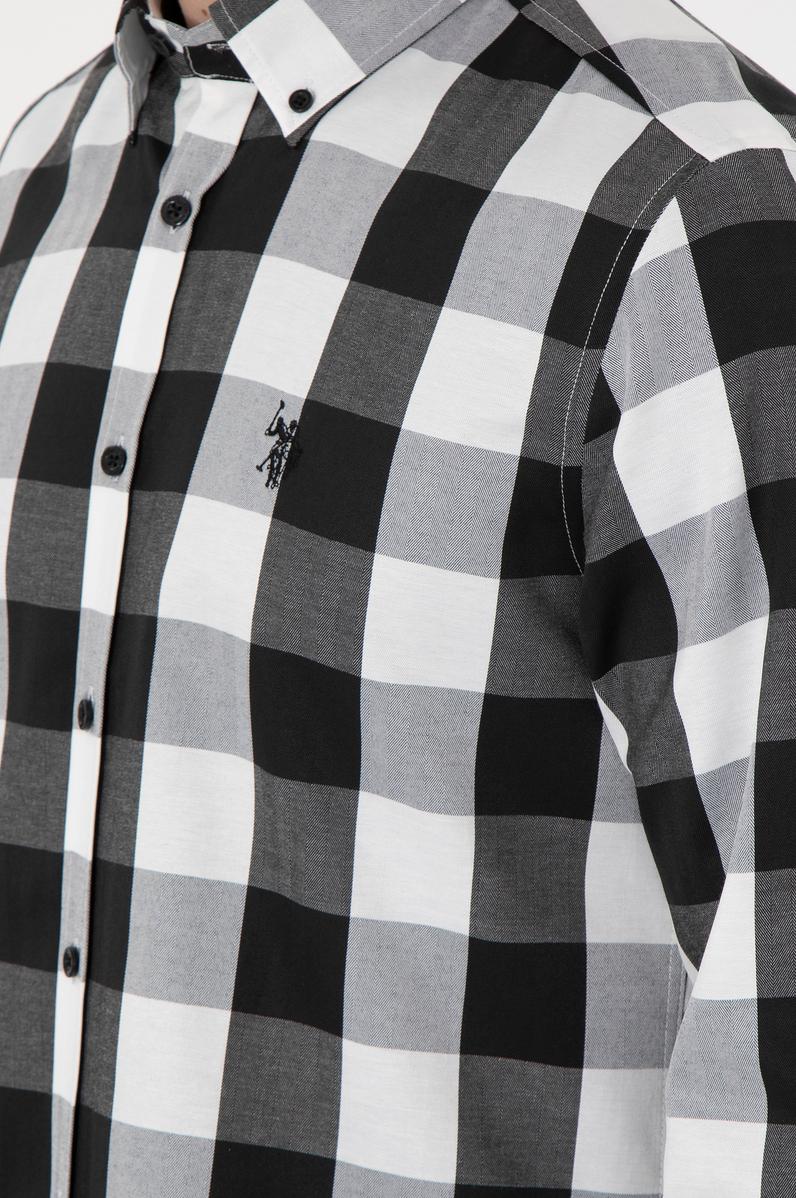 Erkek Siyah Uzun Kollu Gömlek