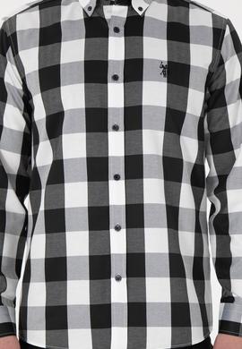 Erkek Siyah Uzun Kollu Gömlek - 50296595014