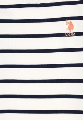 Kız Çocuk Krem Bisiklet Yaka Sweatshirt - 50296376015