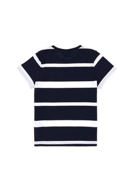 Erkek Çocuk Lacivert Bisiklet Yaka Tişört - 50298959016