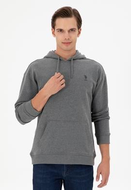 Erkek Antrasit Melanj Basic Sweatshirt - 50298271079