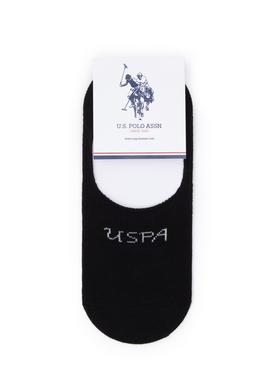 Kadın Siyah Beyaz 2'li Babet Çorabı - 50299024003