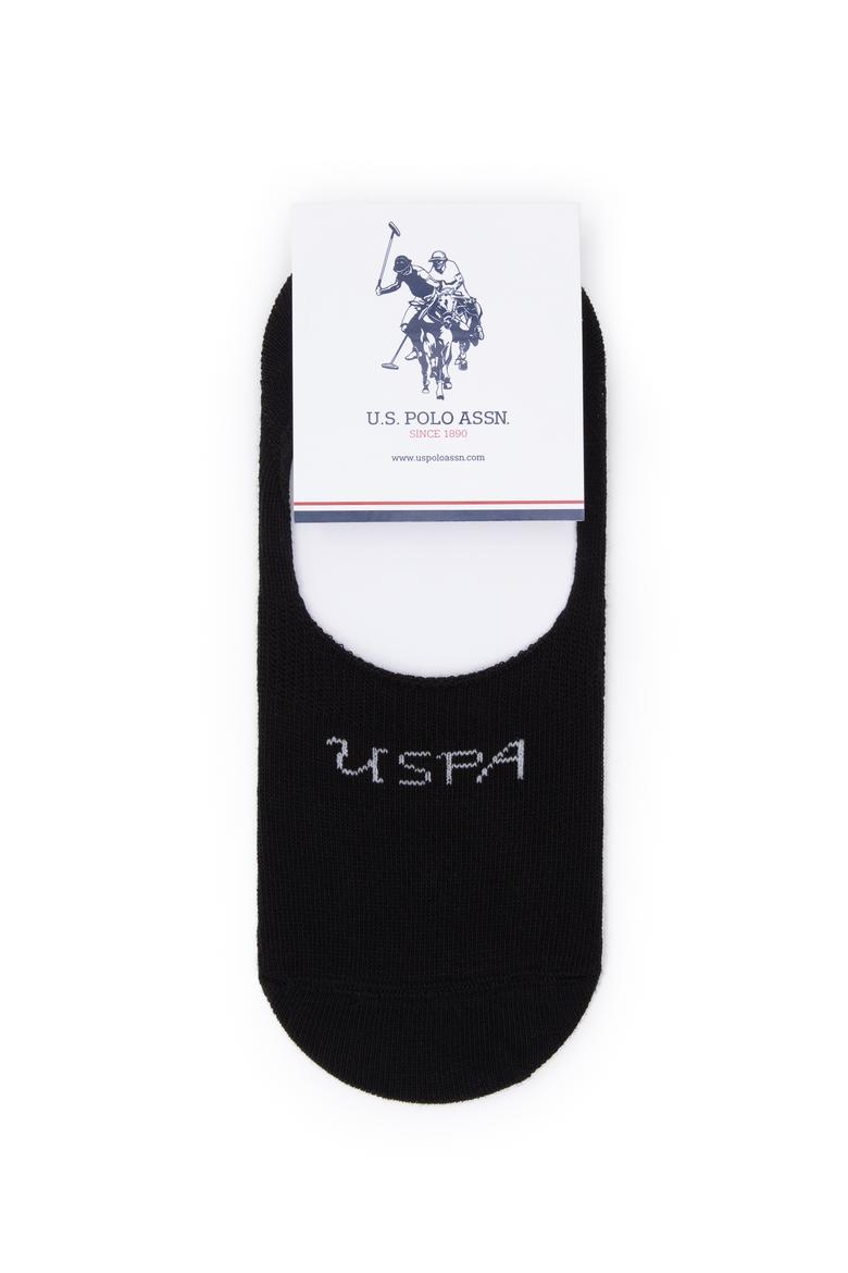 Kadın Siyah Beyaz 2'li Babet Çorabı - 50299024003